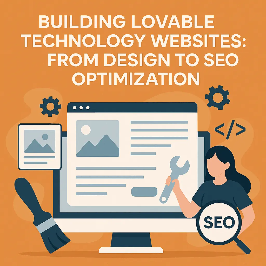 Building Lovable Technology Websites: From Design to SEO Optimization